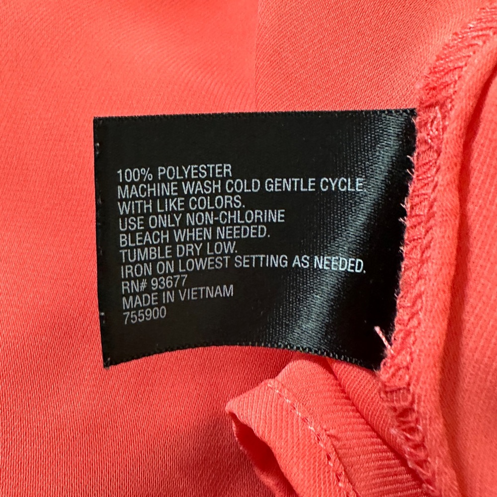 Worthington || Woman hot pink blouse size Medium - Picture 5 of 5